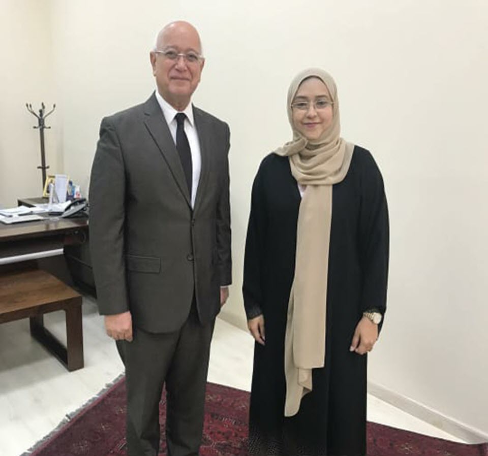 A meeting with Professor Hossam Hamdy, an expert in academic medical education